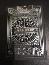 Star Wars Dark Side Black Playing Cards Poker Size Deck USPCC Custom New Sealed