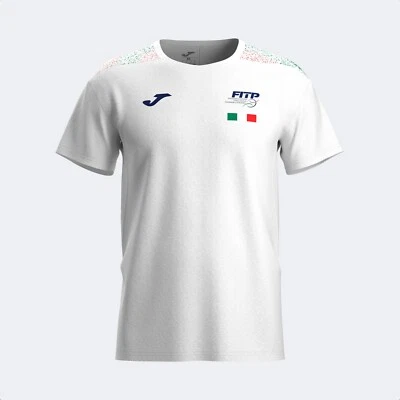 7703 JOMA Fitp Föderation Italienisch Tennis Padel T-Shirt Trikot 25/26