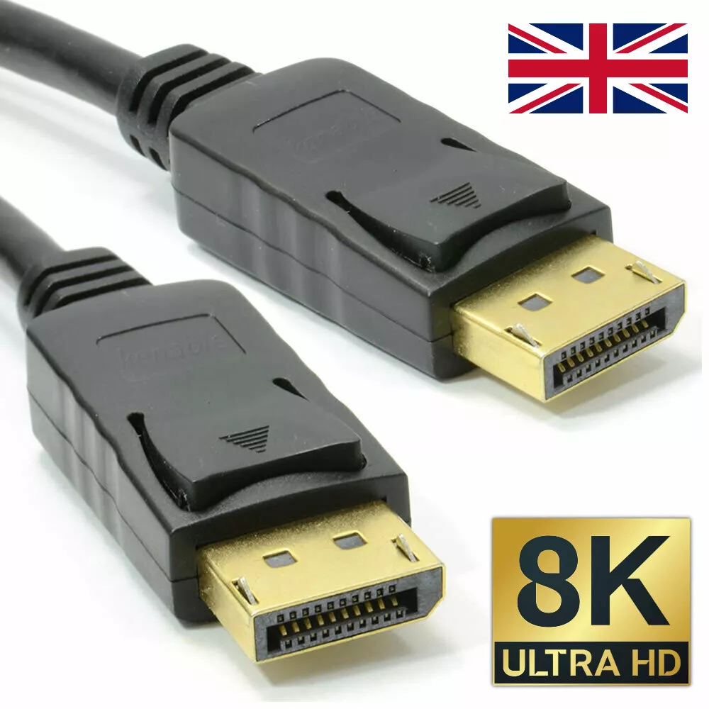   Basics DisplayPort to HDMI Display Cable,  Uni-Directional, 4K@60Hz, 1920x1200, 1080p, Gold-Plated Plugs, 6 Foot,  Black : Electronics