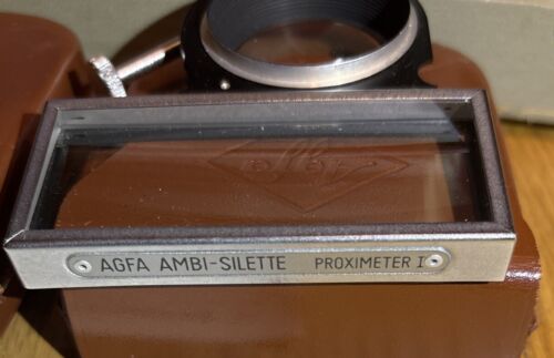 Agfa Ambi Silette analoge Sucherkamera 35 mm System Objektive Proximeter * GETESTET - Bild 23 von 24