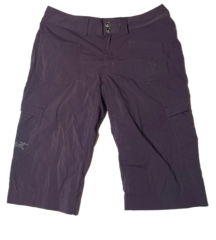 arcteryx wide leg crop nylon stretch outdoor hiking active pants