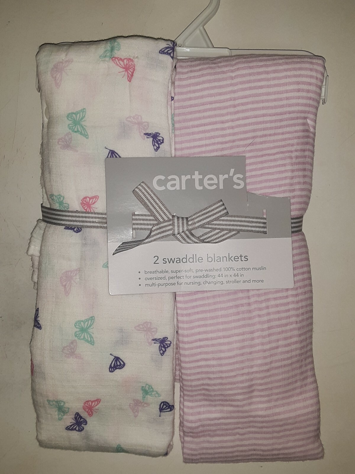 carters muslin swaddle blankets