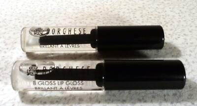 Borghese - Lot of (2) B Gloss Lip Gloss - Cristallino - .16 oz.ea.