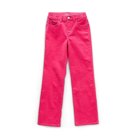 nwt $40 Girls pink Plus Size 2xl-20.5 There Abouts  corduroy jeans waist 35,l-31