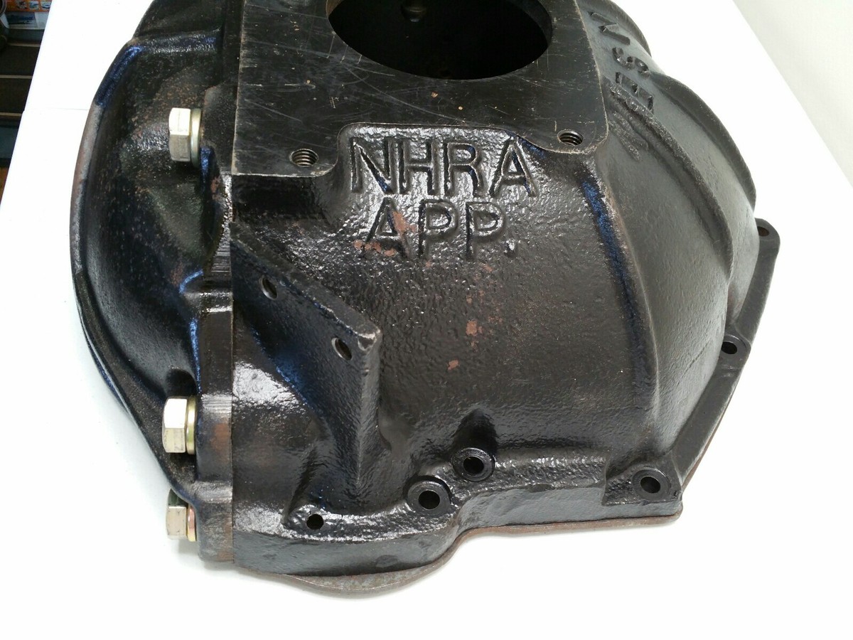 Rare Vintage 1955-57 Chevrolet Ansen NHRA Scattershield Cast Steel