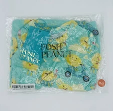 Posh Peanut Baby Summer Snap Romper Short Sleeve Sunshine & Ice Cream 0-3 Months