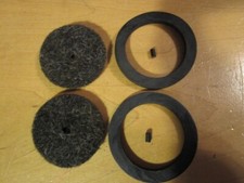 Miners 2 GASKETS & 2 FELT FILTERS &2 Flints For  CARBIDE CAP LAMPS / REBUILD