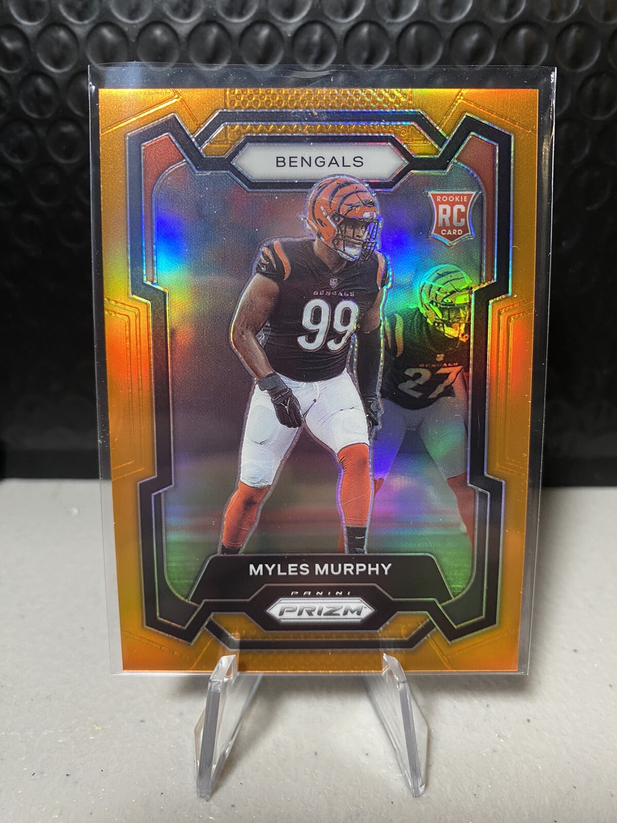 Myles Murphy 2023 Panini Prizm Rookies Orange /249 #320 RC Bengals