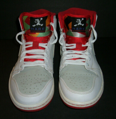 Size 8 - Jordan 1 Mid Hare 2015 Nike Basketball Sneakers | eBay