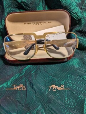 ELVIS TCB SUNGLASSES AUTHENIC NAUTIC FROM THE 70'S 24 GLD  PLATED