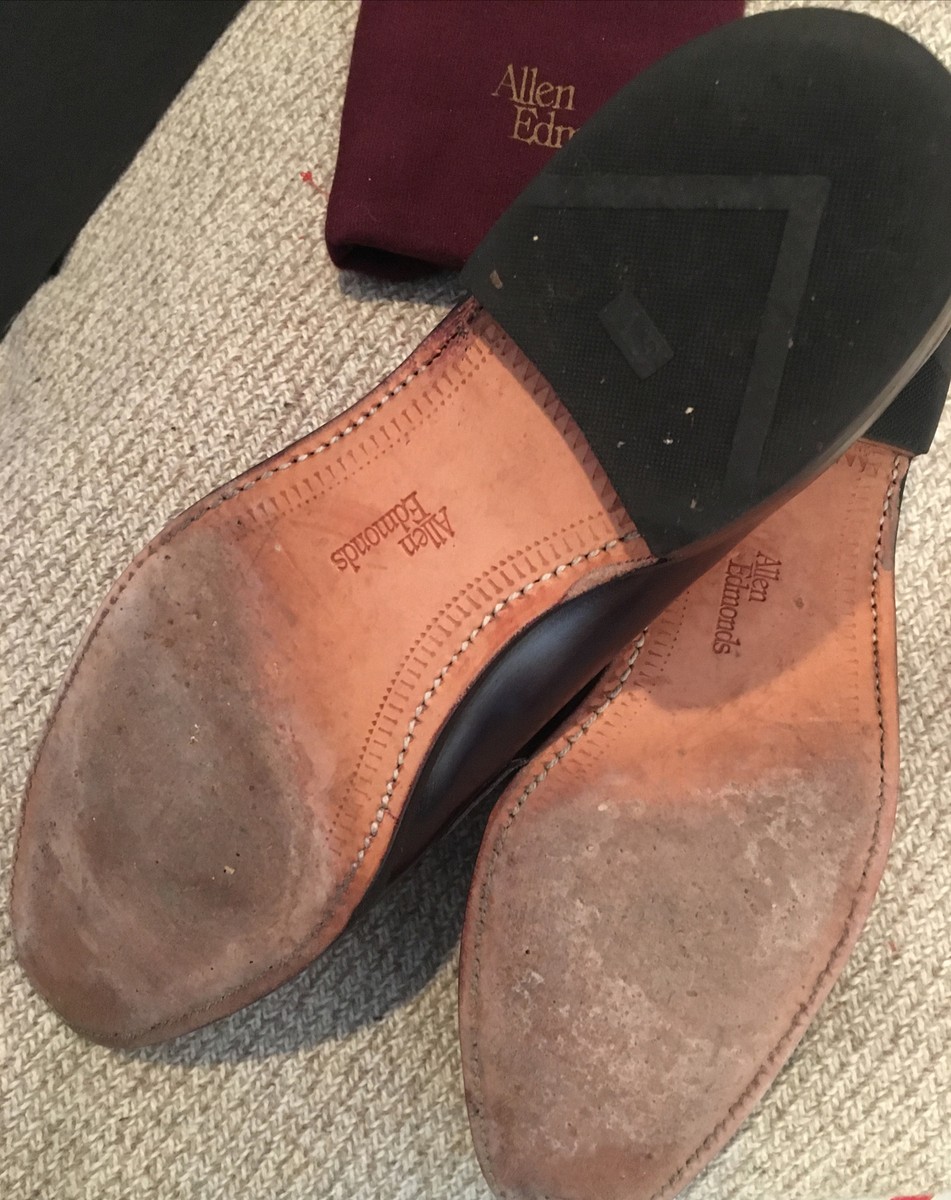 Mens Allen Edmonds Barrington Size: 11A Black Moc Toe Penny  display picture 3
