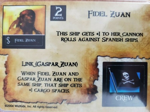 Wizkids Pirates of the Spanish Principal Limitado Nivel Superior INDIVIDUALES * Elige uno * - Imagen 39 de 119