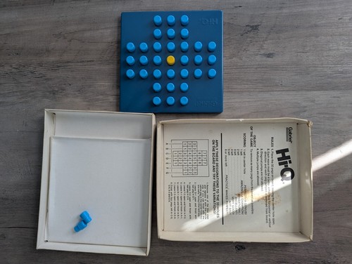Vintage 1978 HI-Q Gabriel #7120 Solitaire Game COMPLETE - Picture 11 of 11