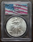 2001 9/11 WTC RECOVERY PCGS MS 69 1 OZ SILVER AMERICAN EAGLE