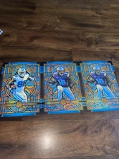 2025 Panini Mosiac Football  Stanied Glass Over Size