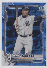 2021 Bowman Chrome Sapphire Edition Miguel Cabrera #44 6m1