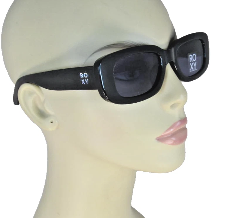 Gafas de sol ROXY negras brillantes de forma estrecha lentes Berry RS3007OP-001 Foto 4 de 4