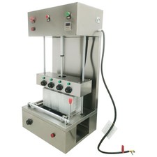 4 Head Pizza Cone Forming Molding Machine Screw Shape Ice Cream Cone Commercial