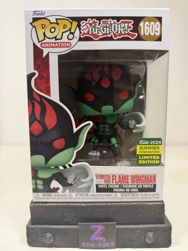 Funko Pop! Animation Yu-Gi-Oh Elemental Hero Flame Wingman #1609