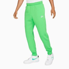 Nike NSW Club Fleece Jogger Pants Light Green BV2671-362 Men's Size Medium