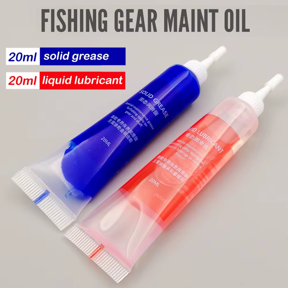 Fishing Reel Maintenance Oil and Grease Bearing Lubricant Oi