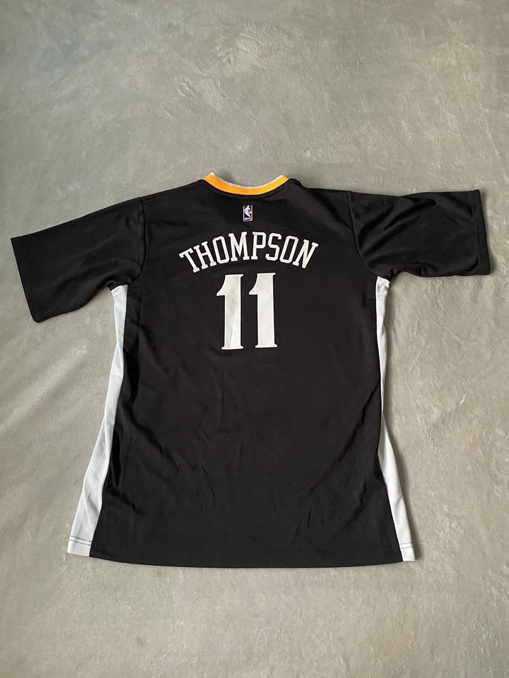 Adidas Swingman Golden State Warriors Klay Thompson #11 Gray Jersey Men’s Medium - Image 2 of 4