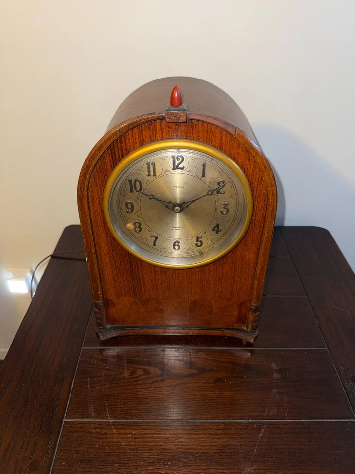 Herschede Panama-Pacific International Exposition 1915 Grand Prize Mantel Clock - Image 3 of 4