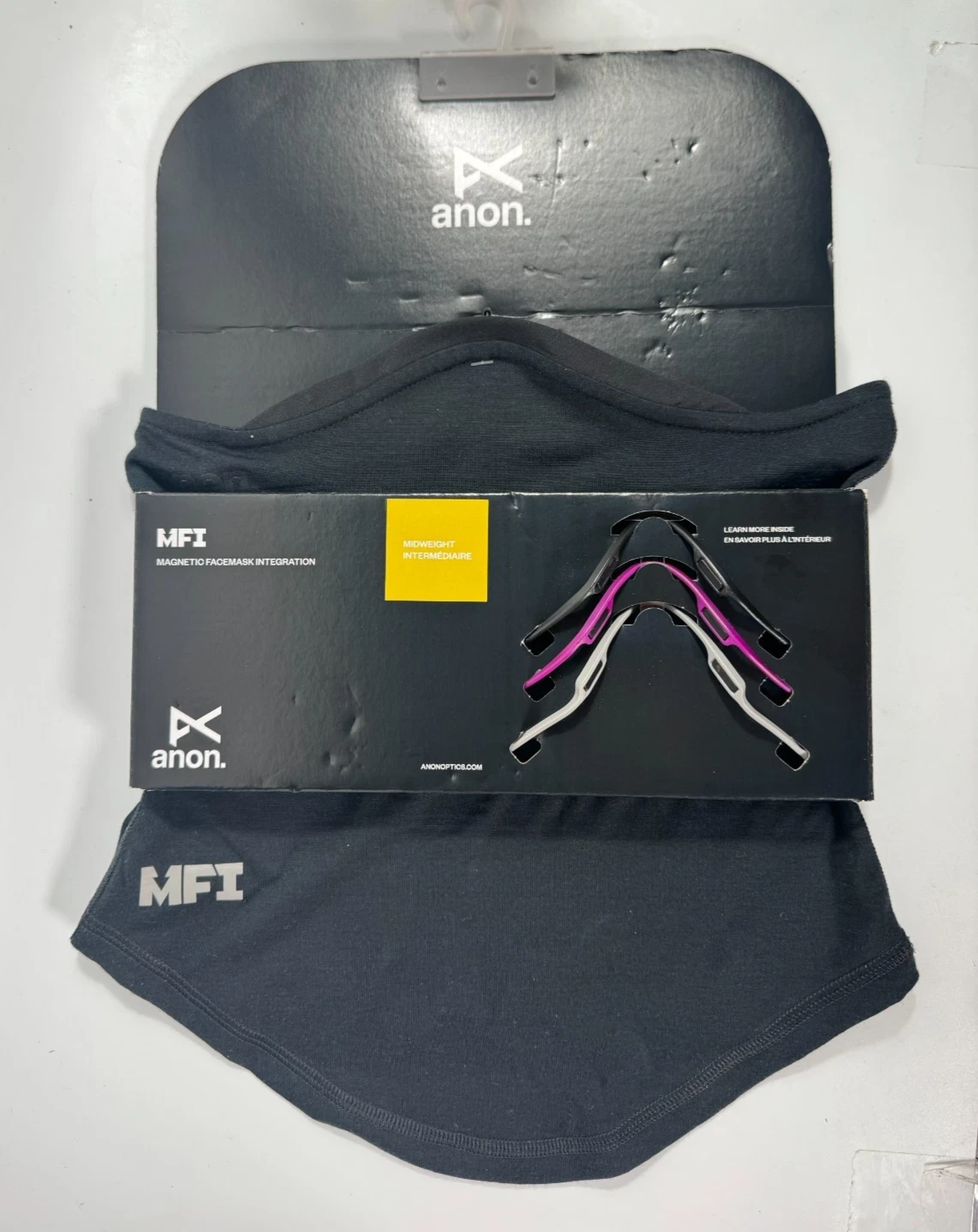 Anon MFI Midweight Neck Warmer Black Magnetic Facemask Integration
Opens in a new window or tab