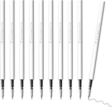 Gel Pen Refills 0.5 for Click pens with Spring Quick Drying Ink Pen Refills B...