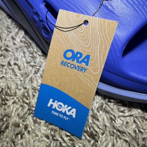 HOKA Ora Recovery Slide 3 Sandals Stellar Blue Mirage Men’s Size 11 1135061 NEW - Picture 8 of 9