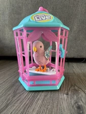Cute Gift! Little Live Pets Pink Songbird with Cage Interactive Toy