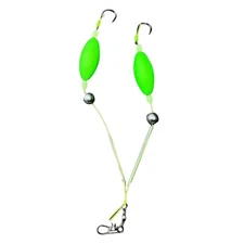 3 Pcs Reverse Bottom Double Hooks Set Multi-Layer Dynamic Automatic Rig For Fish