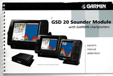 GARMIN GSD 20 SOUNDER MODULE 2003 Owner's Manual & Installation Guide Yachting
