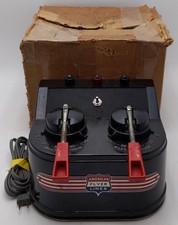 American Flyer 18B Vintage S 190 Watt Transformer - Runs 2 Trains/Box