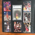 93 95 96 97 98 Michael Jordan TOPPS Skybox (8) Card Lot Read