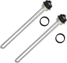 Water Heater Element, 4500W 240V, 2Pcs Pack, Screw-In Type, High Watt Density, C