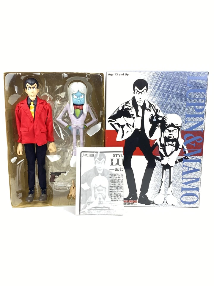 Lupin The 3rd Medicom Toy Stylish Collection Figure Lupin and Mamo from japan - Image 2 of 4