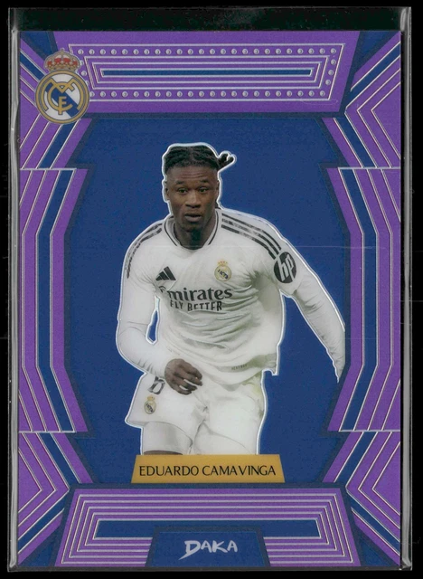2024-25 Daka Real Madrid One & Two Eduardo Camavinga /55 Purple
