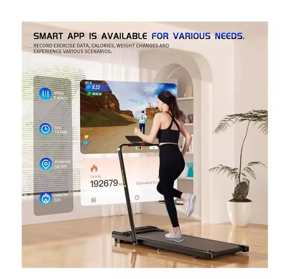 3 In 1 Folding Treadmills For Home, Underdesk And Powerful Treadmill - Image 2 of 4