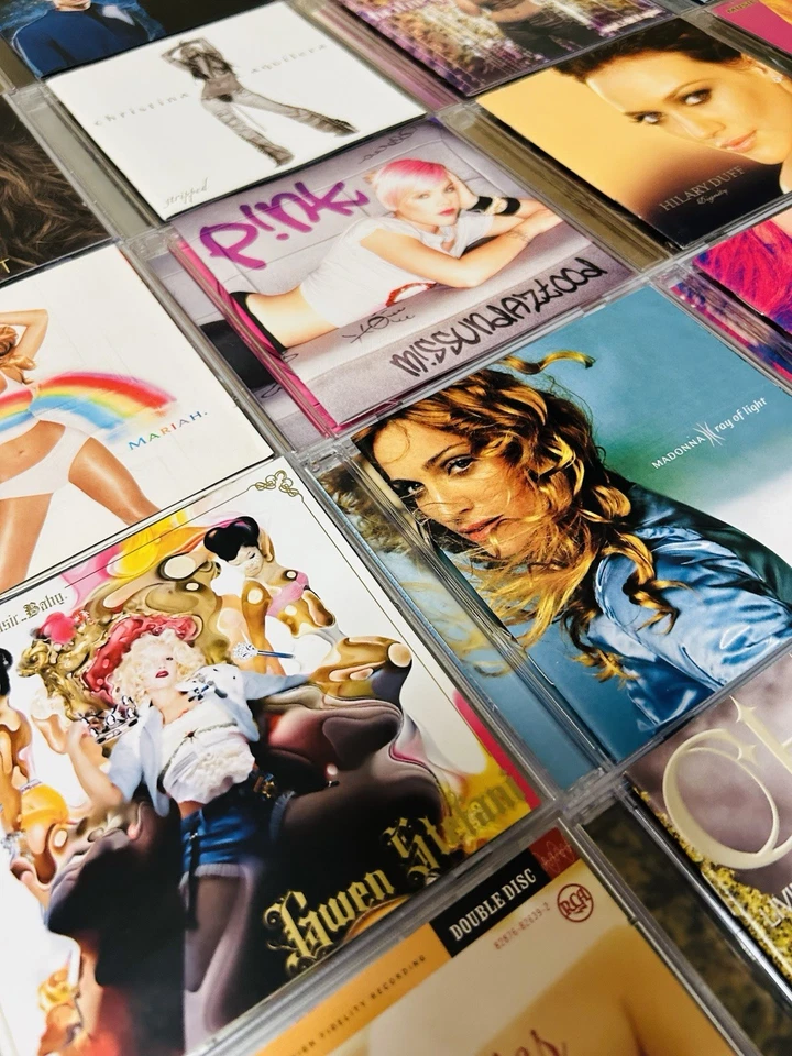 Pop Queens Cd Lot Madonna Rihanna Britney Spears Mariah Carey Pink Gaga Cher - Image 2 of 4