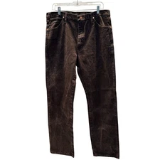 Wrangler Jeans Mens 34x36 Black Cowboy Cut Western Rodeo Straight 1013MWZKL