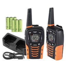 Cobra ACXT645 Waterproof Walkie Talkies - Rechargeable, 22 Channels, Long Range