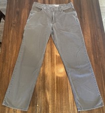 Carhartt Men's Rugged Relaxed Fit Canvas 5-Pocket Work Pants Sz 34 x 32