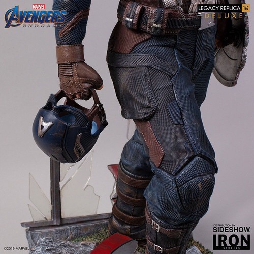 Iron Studios: Captain America Avengers Endgame 1:4 Scale DELUXE Statue 59cm NEW - 第 22/24 張圖片