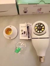 NIB WiFi/SD Card Real Time Remote Viewing Smartphone Panoramic Camera 