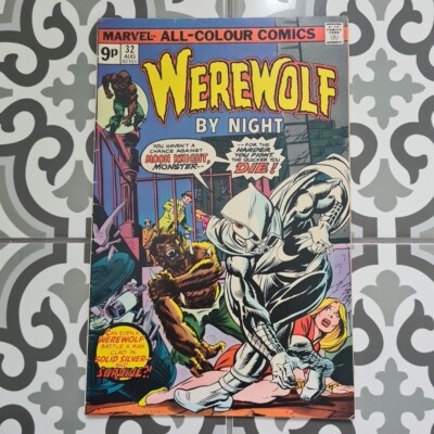 Werewolf By Night #32 (1975)  *FIRST APPEARANCE & ORIGIN OF MOON KNIGHT