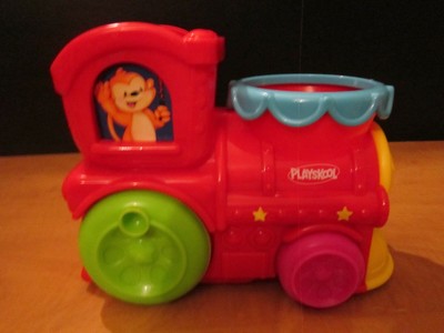 playskool train with balls