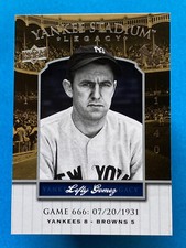 2008 Upper Deck Yankee Stadium Legacy Lefty Gomez #YSL666