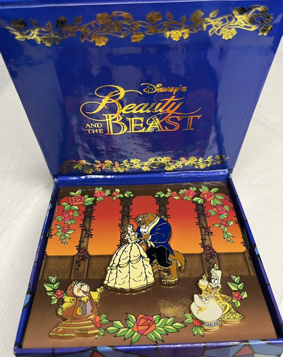 Disney - BUNページ WDI 30th Anniversary Beauty and The Beast Super Jumbo Pin