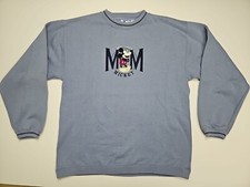 VTG 90s Disney Mickey  Co. Mouse Blue/ Purple Crewneck Sweatshirt Adult size L